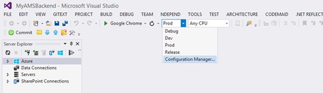 Release configuration